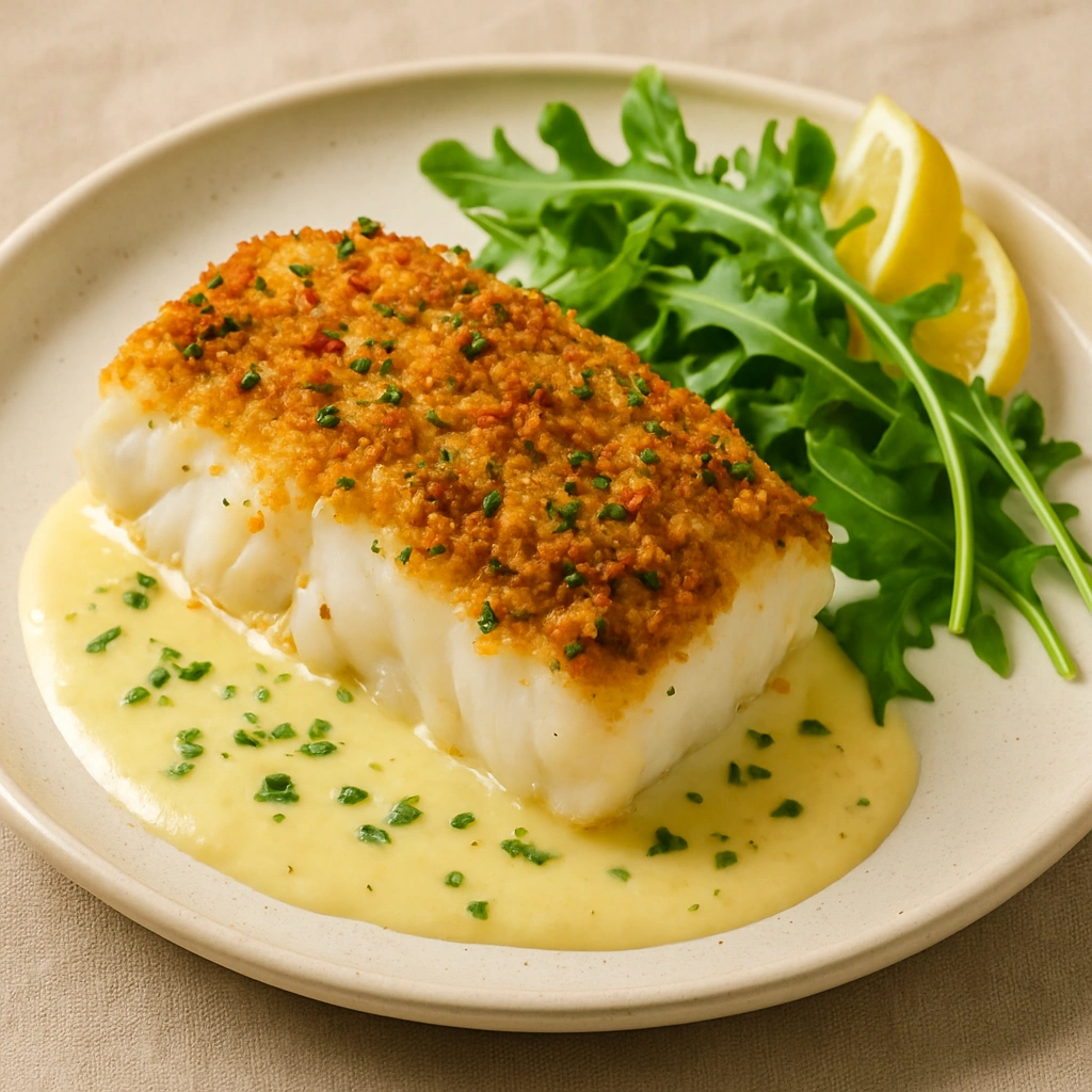 Baked cod